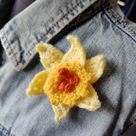 Free download pattern – Daffodil