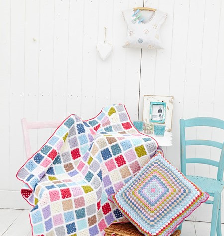 Candy Pop Blanket and Cushion