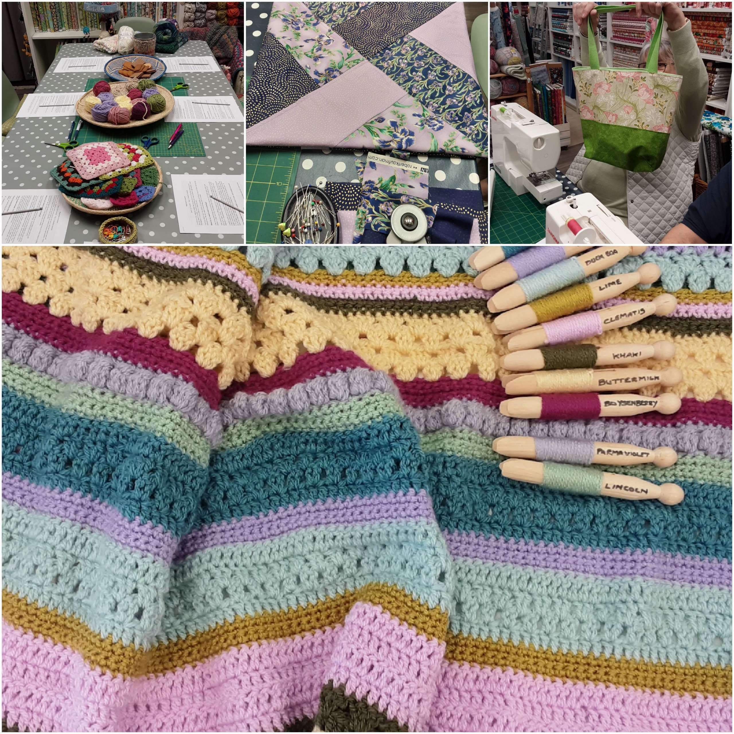 Diary dates at Stitch and Knit